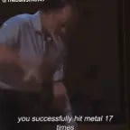 mikaeli you successfully hit metal 17 times but its bigger