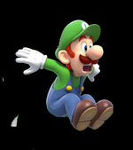 luigi surprised - Sound