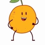 ice crystals in yo orange water