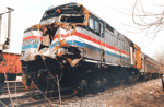 Train crash sound