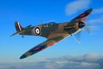WW2 Plane Flying