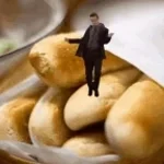 Breadsticks with meat sauce