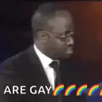 you are gay!