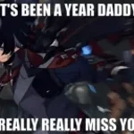 its been a year daddy