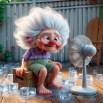 I’m outside enjoying the weather