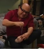 Botched toe (Frank, It's Always Sunny in Philadelphia)