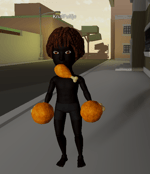 i think he dropped his wallet