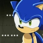 Sonic crashes into wall