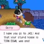 Mr. Resetti Animal Crossing Wild World