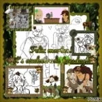 Axel vient manger Oh putain