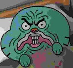 earrape gumball scene