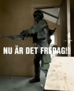 NU ÄR DET FREDAG