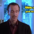 Did you just tell me to shut up. Yes