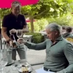 Dries roelvink gaat zalm eten