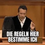 DAS IST DIE REGEL HIER