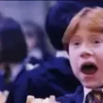 Screaming panic crowd