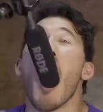 Mark Consuming his Microphone