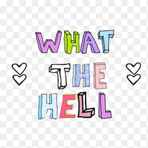 What the hell was that!