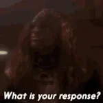 My response