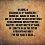 Psalm 23:4