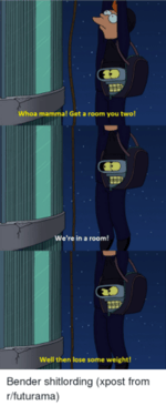Futurama - Bender - Whoa, Momma - Sound