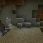 Minecraft cave