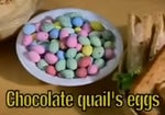 Chocolate Quails Eggs