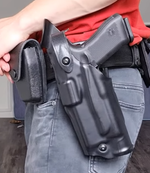 Equipped and Unequipped Gun holster