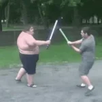 heavy lightsaber hit one