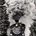 Two Big Short Steam Train Whistle