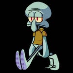 squidward walking