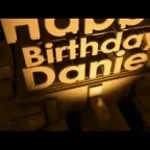 Happy birthday daniel