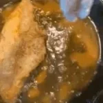 Fried catfish, Yams, Collard greens