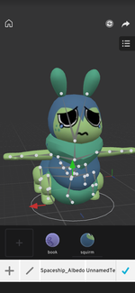 Squirm ate way too many books