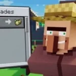 villager explaining villager