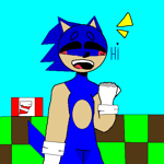 Sonic drowning slowed down