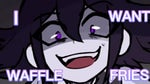 i want waffle fries