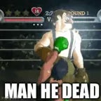 GET UP LITTLE MAC!!