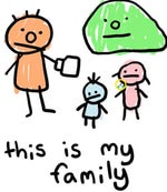 this is my family daddy is always drinking cup of joe lyrics - Sound