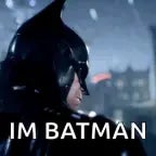 I'm ROBIN the batmobile