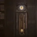 Creepy grandfather clock
