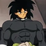 Broly almost lost control