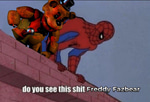 Freddy fazbear spiderman remix