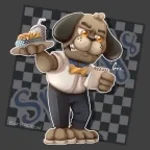 Sparky the dog: Belch