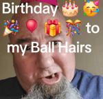 happy birthday to my ballhairs