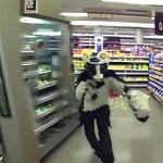 robber bursting in humming