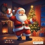 Pai natal de caganeira