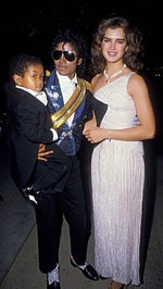 Brooke Shields, Diana Ross, Emmanuel Lewis and Bubbles
