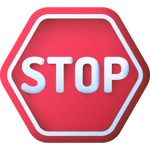 stop! you violated the law!