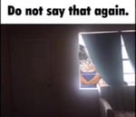 goku at your door attempting to enter - Sound